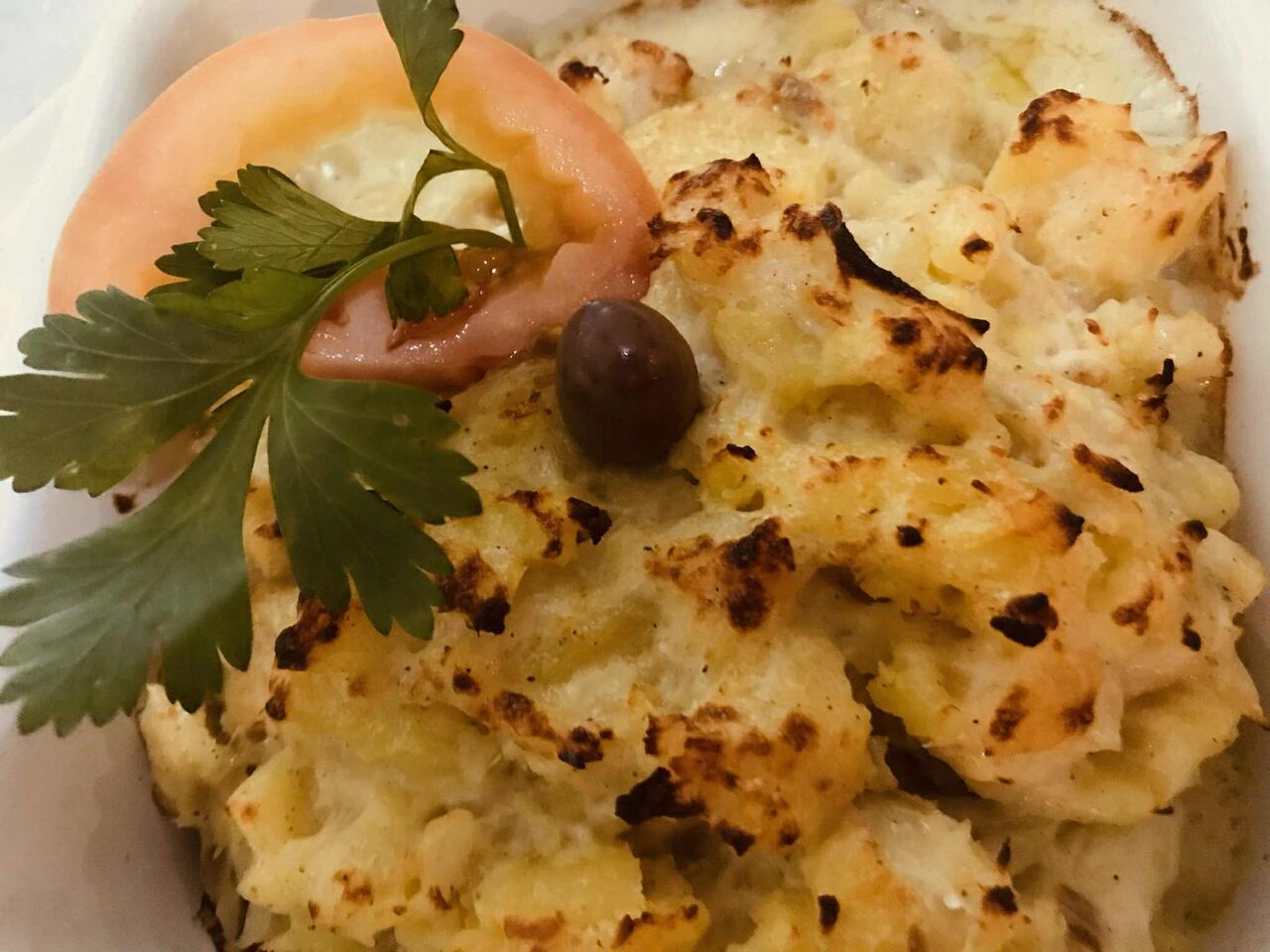 Bacalhau c/ Natas. Sugestão de Menu Executivo ou para menus de Grupo com marcação prévia.