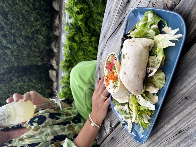 Wrap crudités