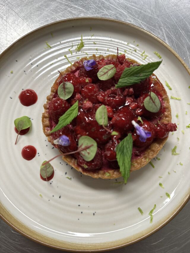 tartelette framboise 