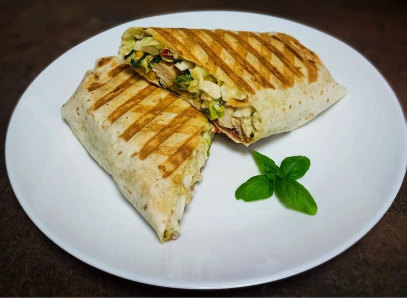 Tortilla s kuřecím masem