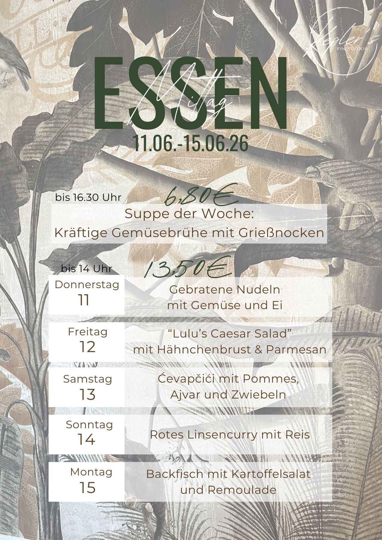 Tagesessen