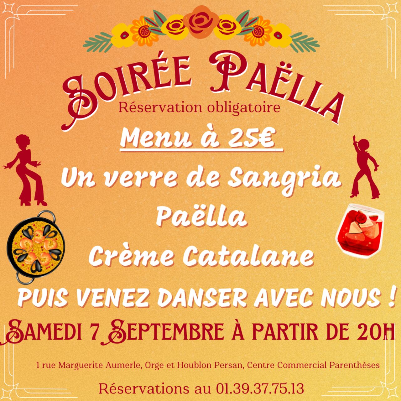 Paella le samedi 7 septembre