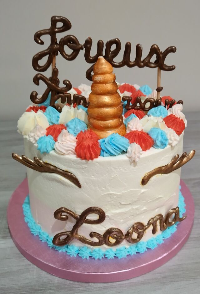 Gâteau Licorne