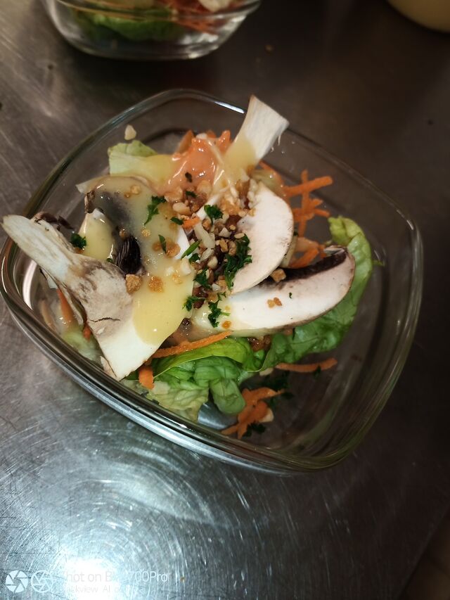 Petite salade d'accueil 