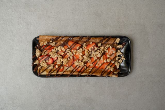 Crêpe Frutada Morango