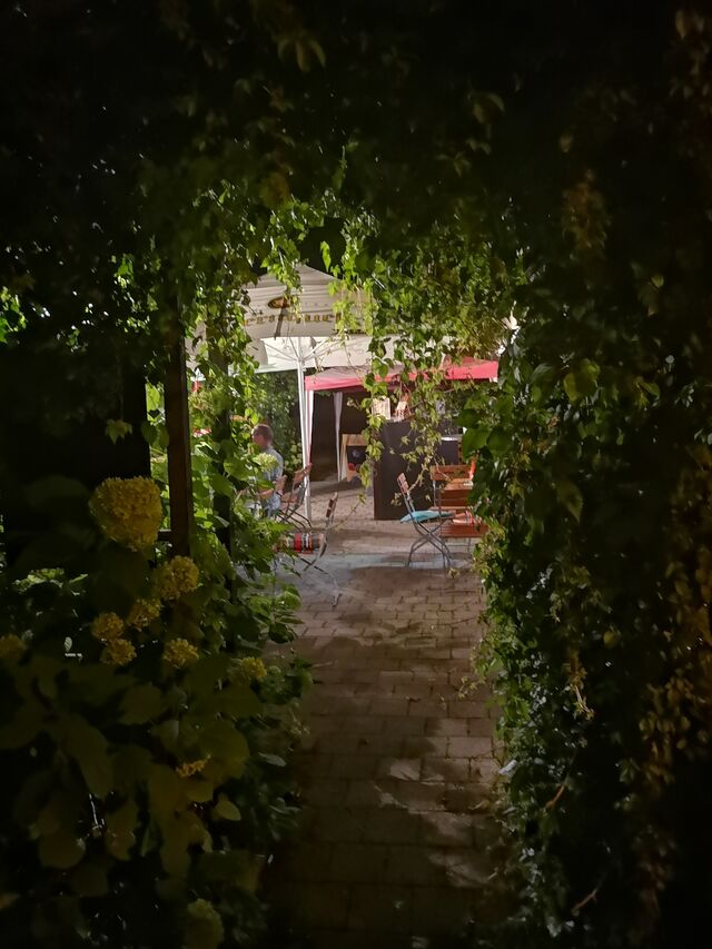 Unser Biergarten