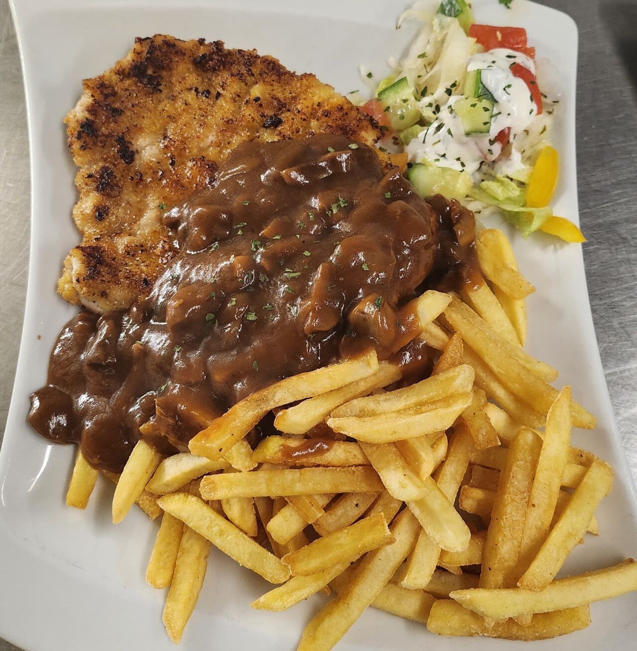 Schnitzel Jäger Art