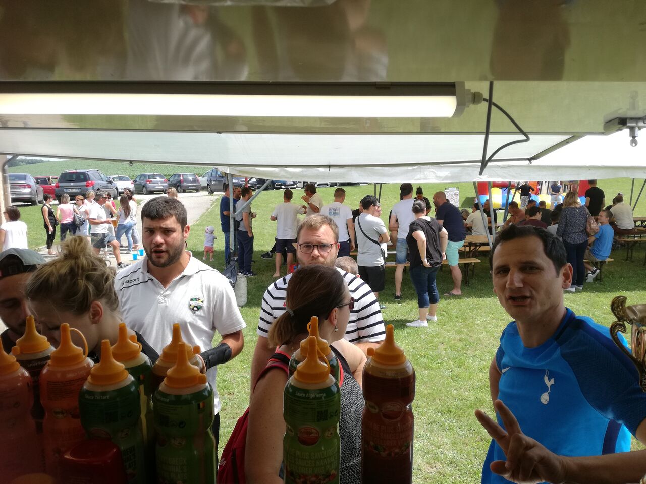 Événement sportif, alors même si je ne fais pas de sport je peux quand même faire des burgers?