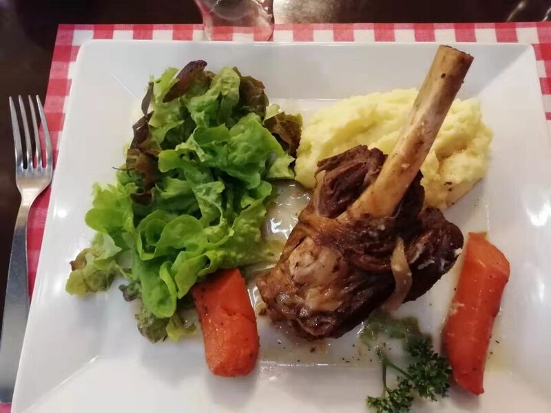 Souris d'agneau confite 
