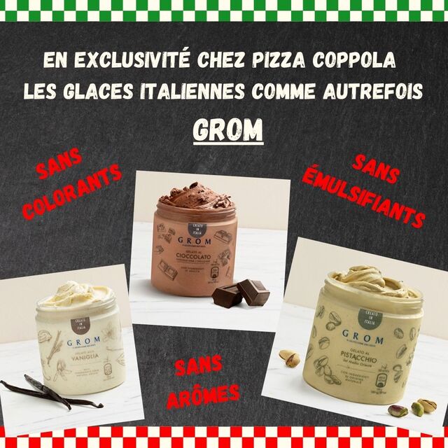 GLACES ITALIENNES GROM