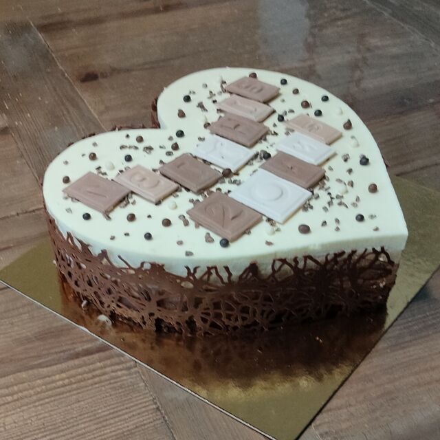 Entremets 4 chocolats 