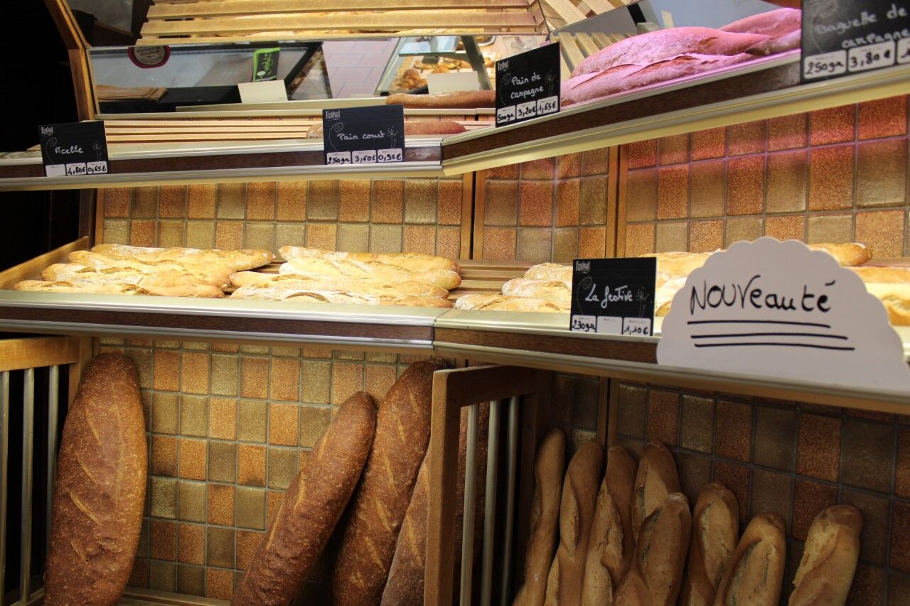 Nos différents pains et baguettes