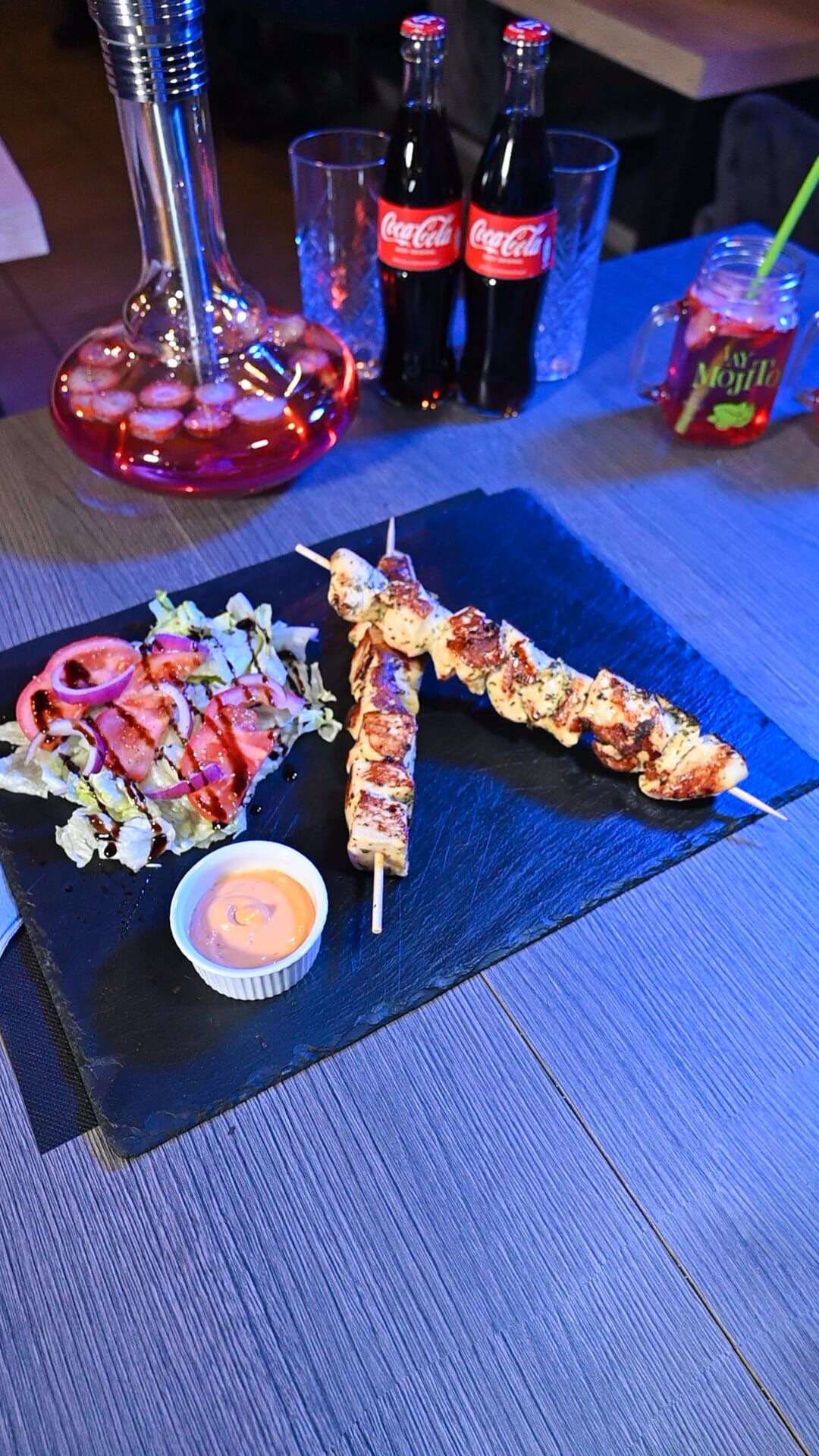 Brochettes marinades curry 