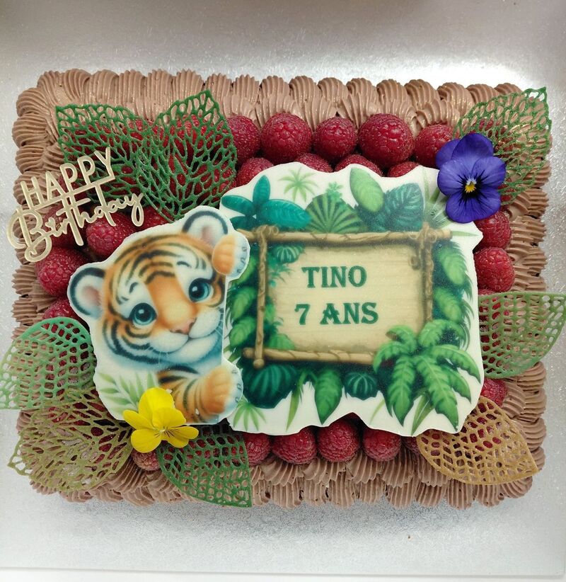 Financier à thème - sur commande