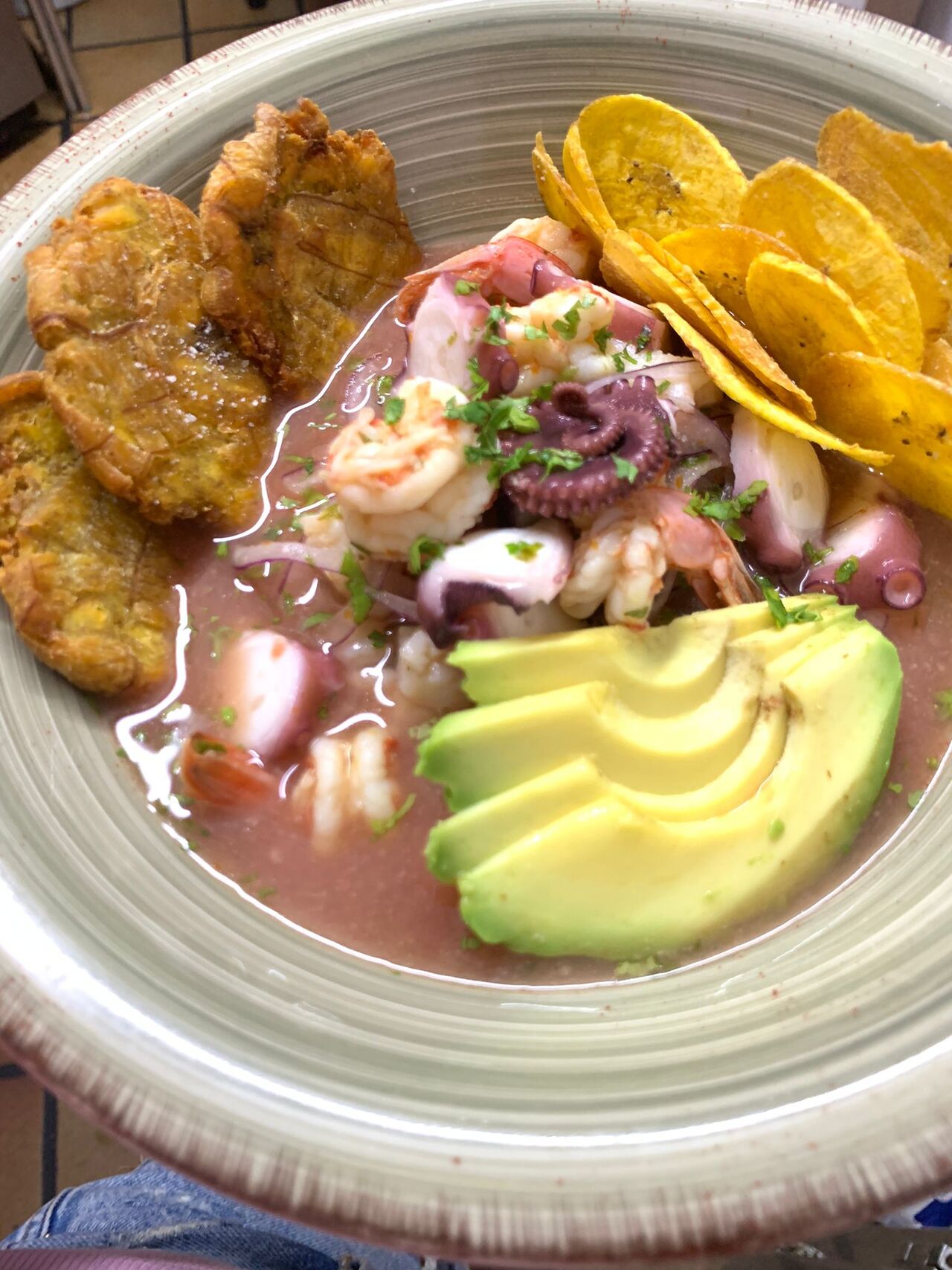 CEVICHE MIXTO CON PULPO