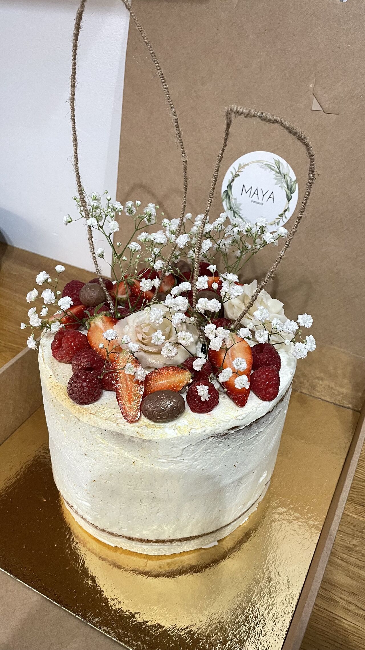 Le Naked Cake de Pâques 