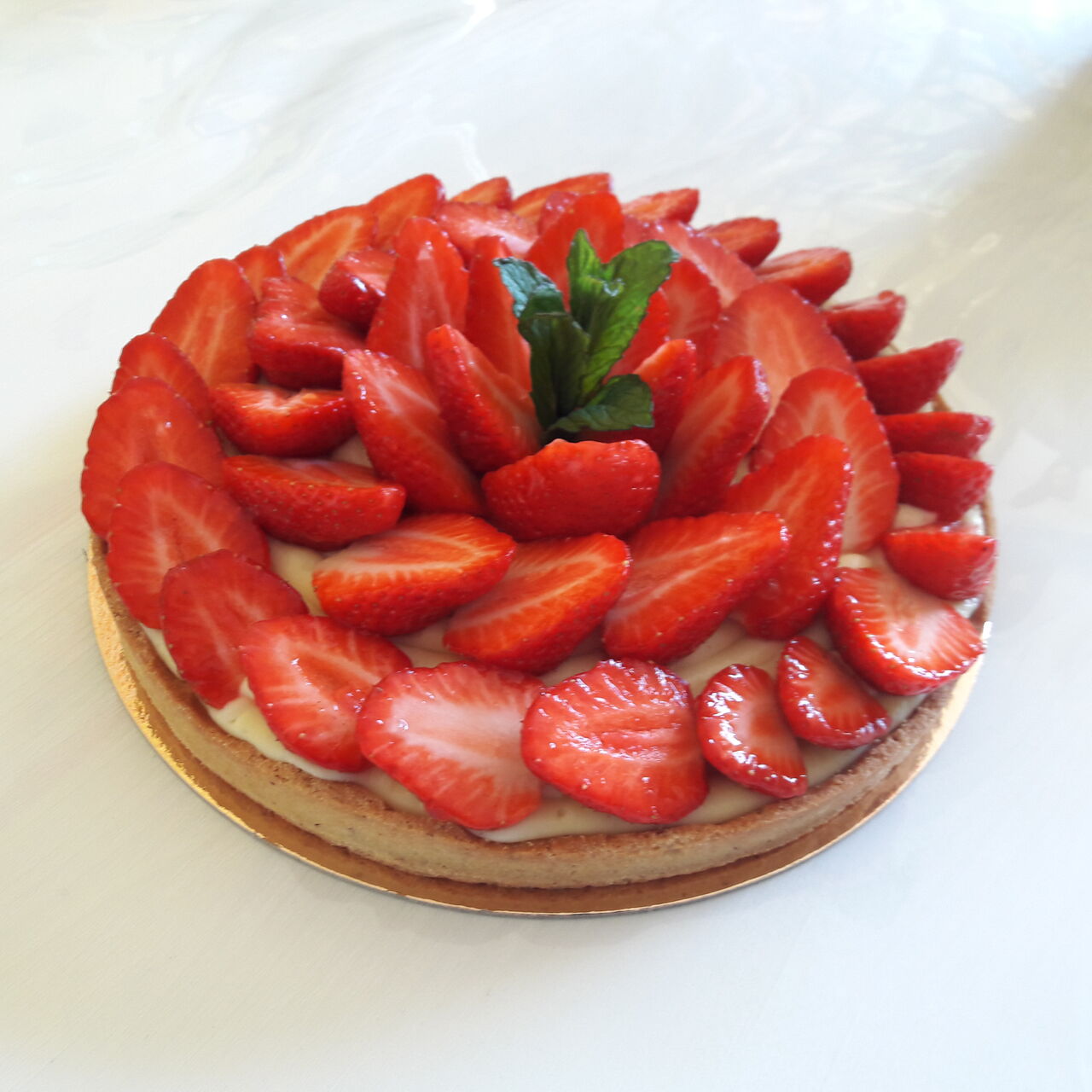 Tarte aux fraises
