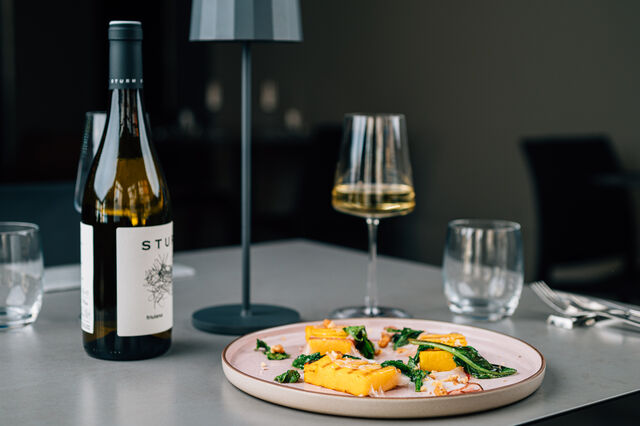 POLENTA CROCCANTE
lardo, spinacino saltato in padella e noci