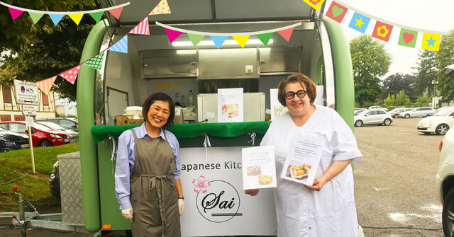 Très belle surprise. La visite de Mme. Christine Ferber. Sachiko était heureuse🥰🥰🥰
