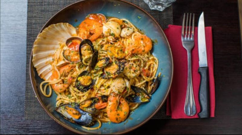 Spaghetti aux Fruits de Mer