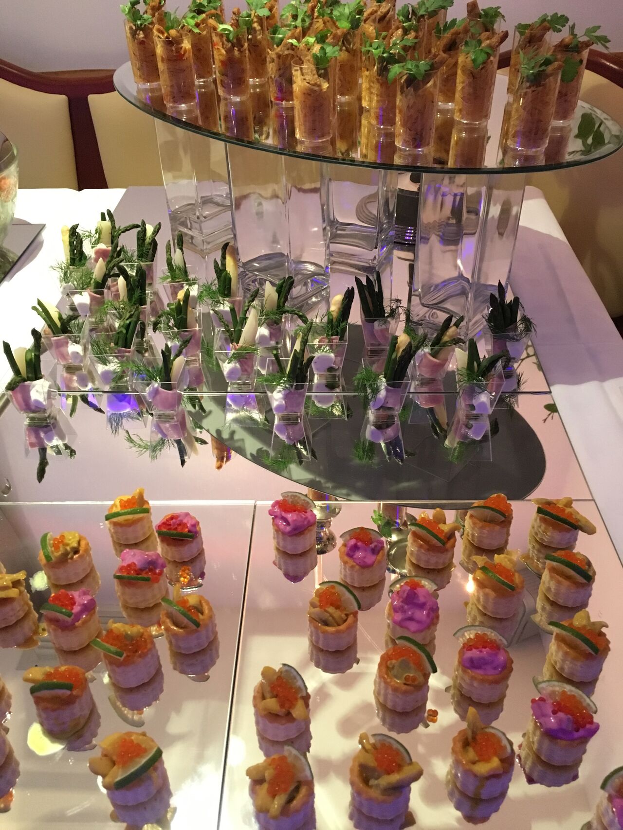 Canapés für Schloss Morsbroich