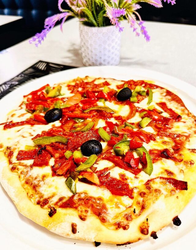 Pizza au chorizo 🍕 