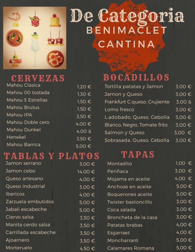 NUESTRA CARTA DE PRECIOS JN2020