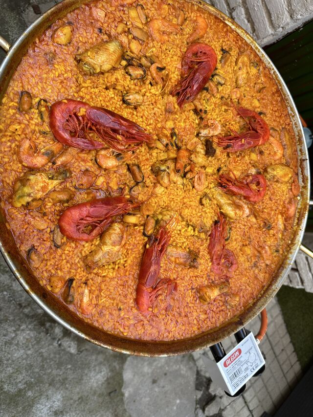 Paellas en casa o finca de psrticulares