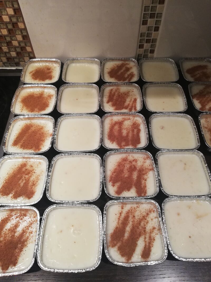 Milchreis Pudding nach Türkischen art