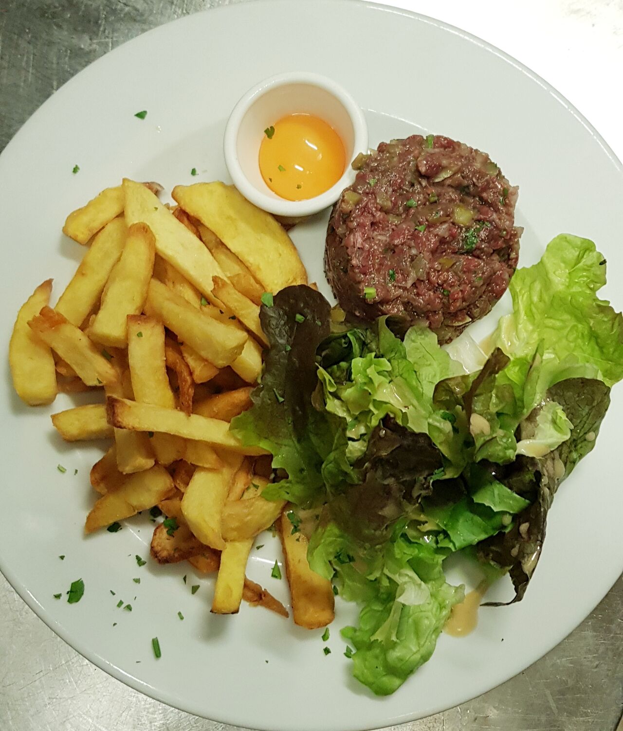 Tartare de bœuf 