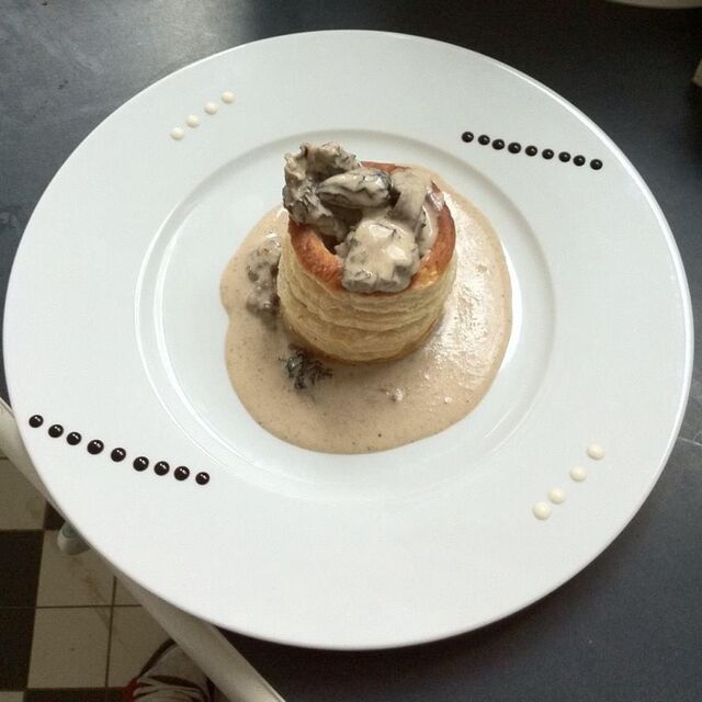 Croute aux Morilles