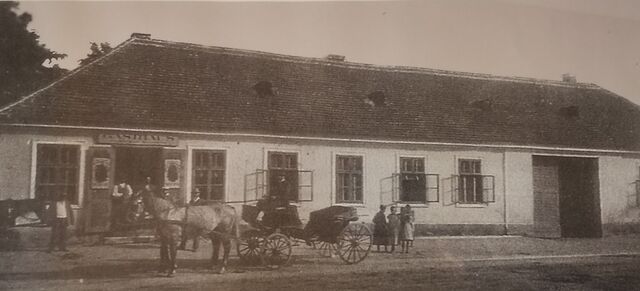 Gasthaus Willner-Reiner vor rund 100 Jahren 