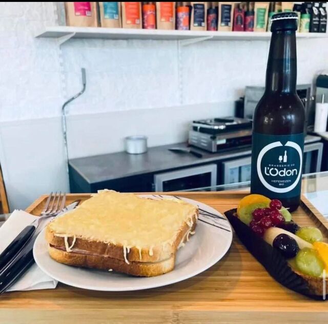 #croqmonsieur#tartelettefruits#bièrel'Odon#