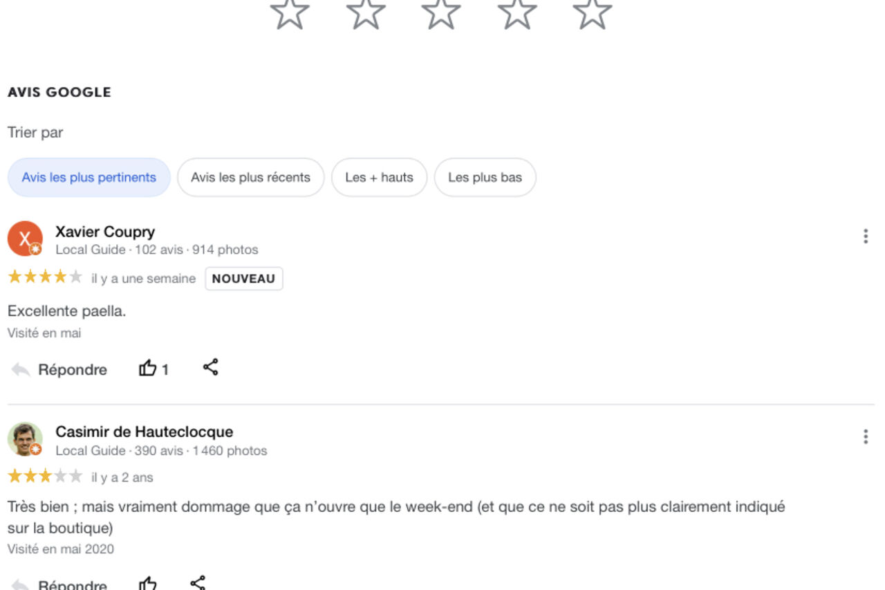 Laissez-nous un avis 🎗🧡