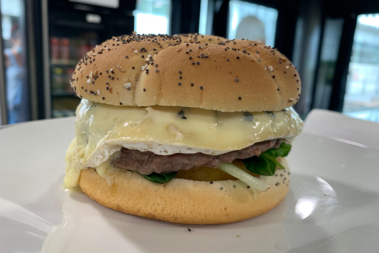 Burger à la Fourme d'Ambert