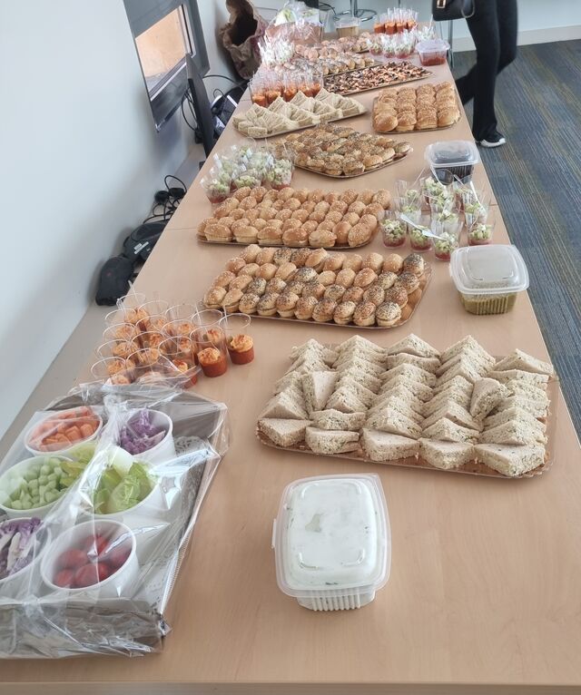 Cocktail déjeunatoire pot départ retraite 