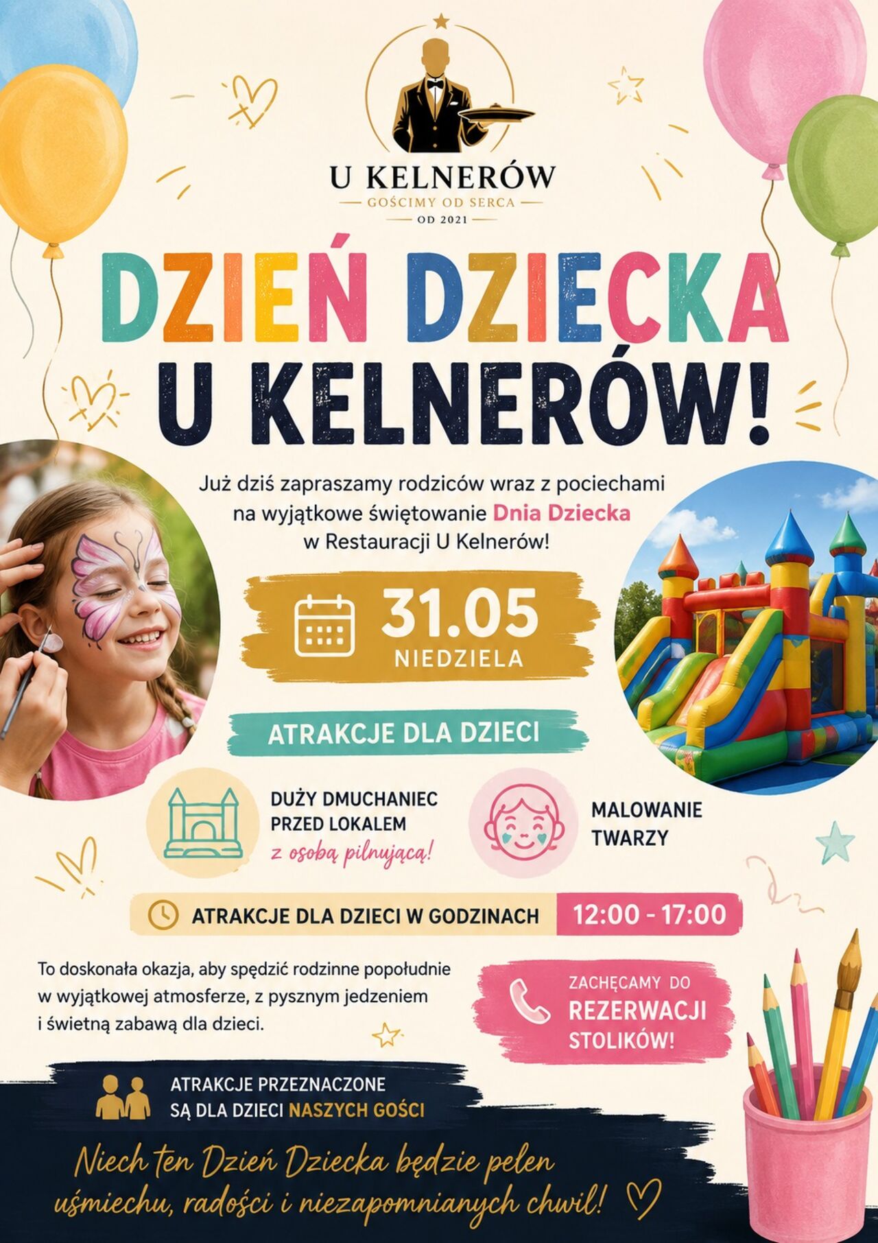 Dzień dziecka U Kelnerów 31 maja
