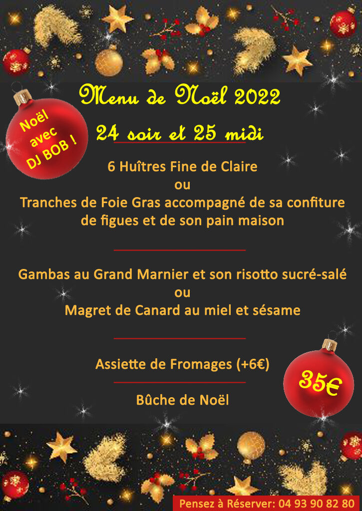 Menu de NOEL !!!!