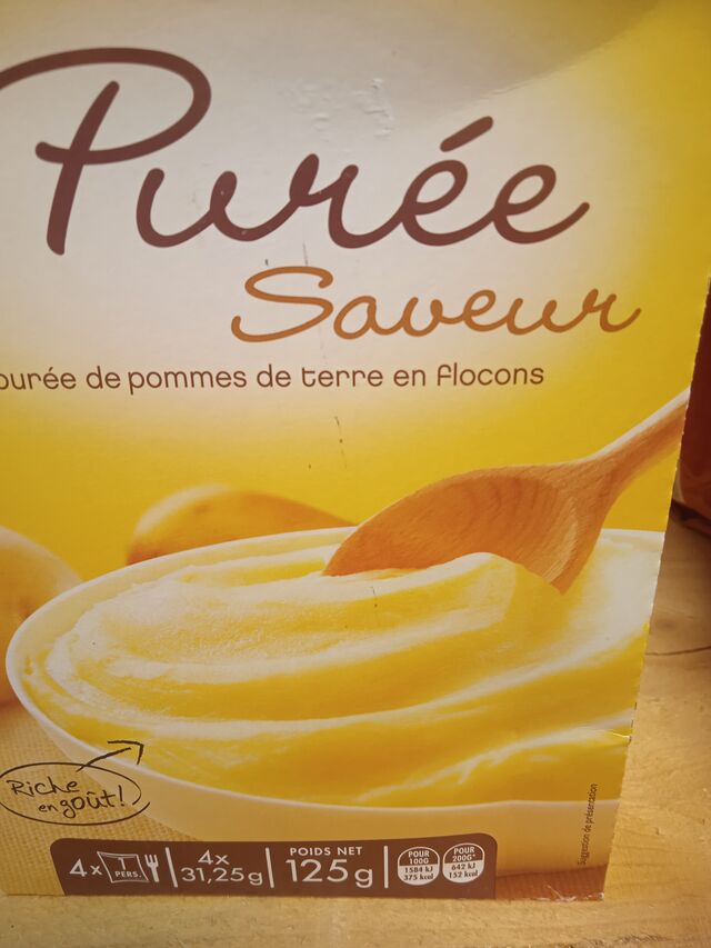 Purée 0.90€