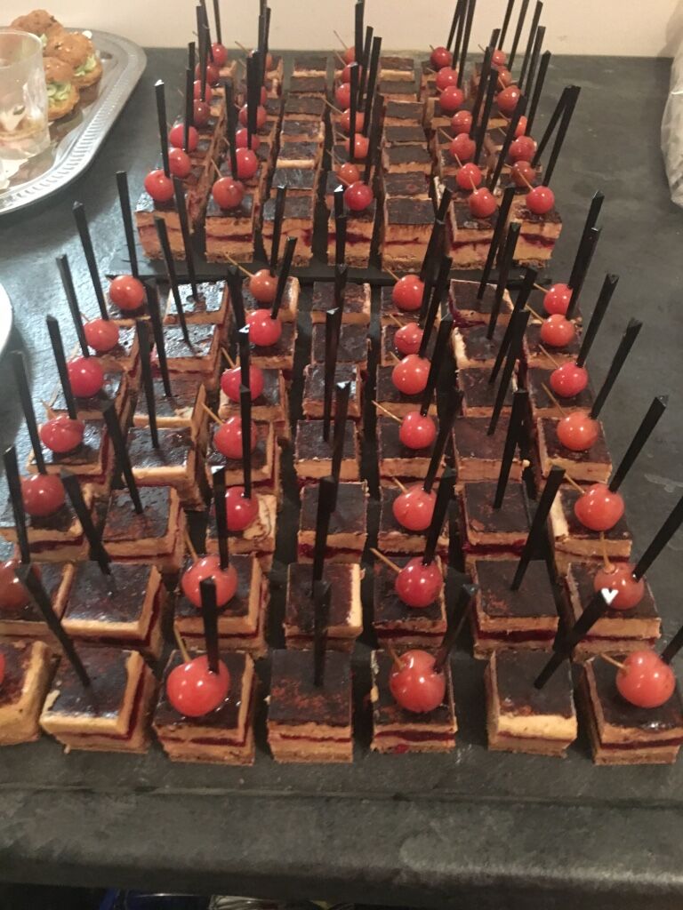 foie gras cacao en apéritif