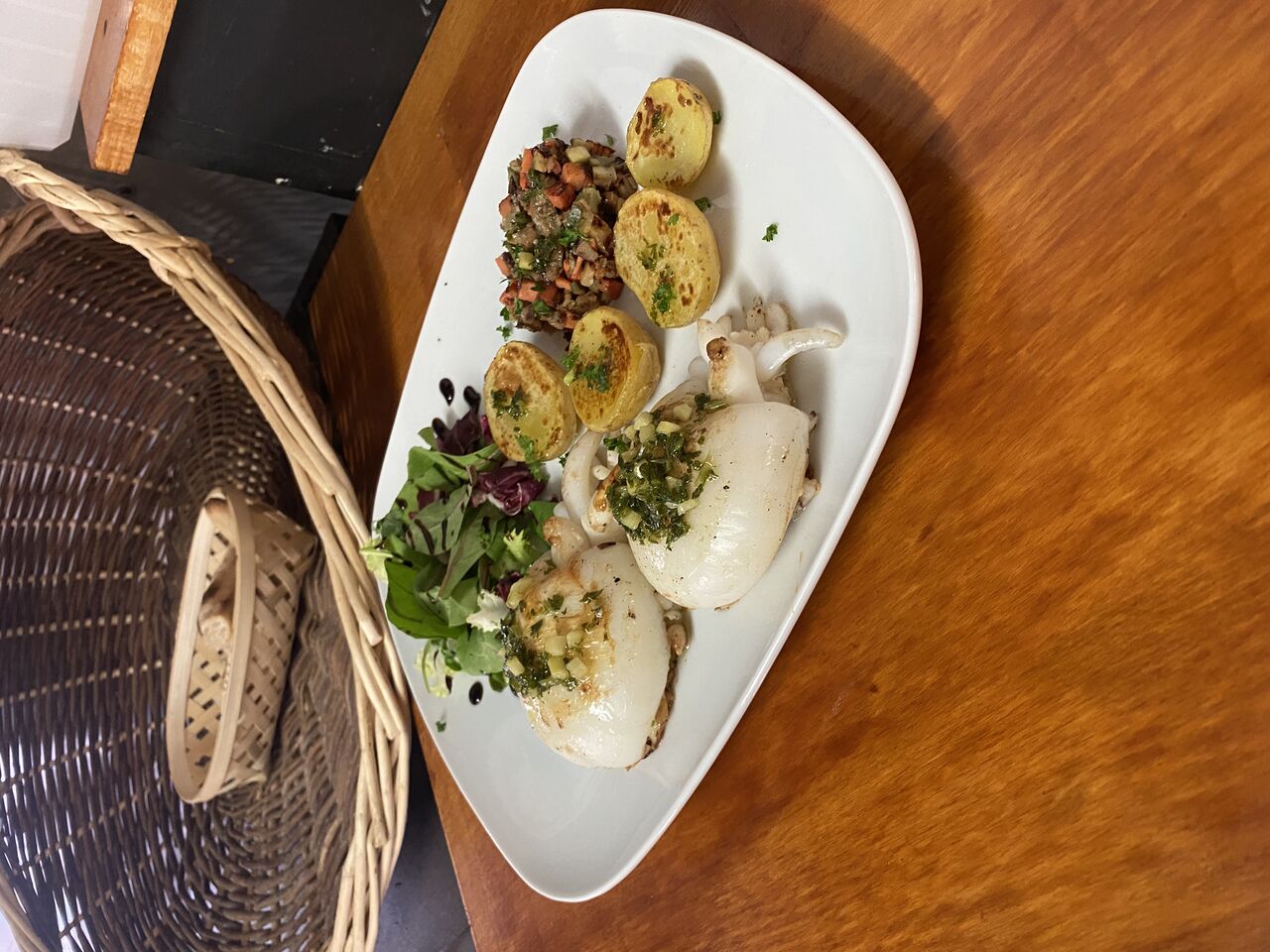 Seiche à la Plancha