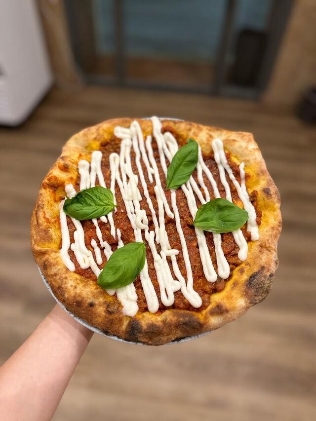 Montanara fritta e ripassata in forno