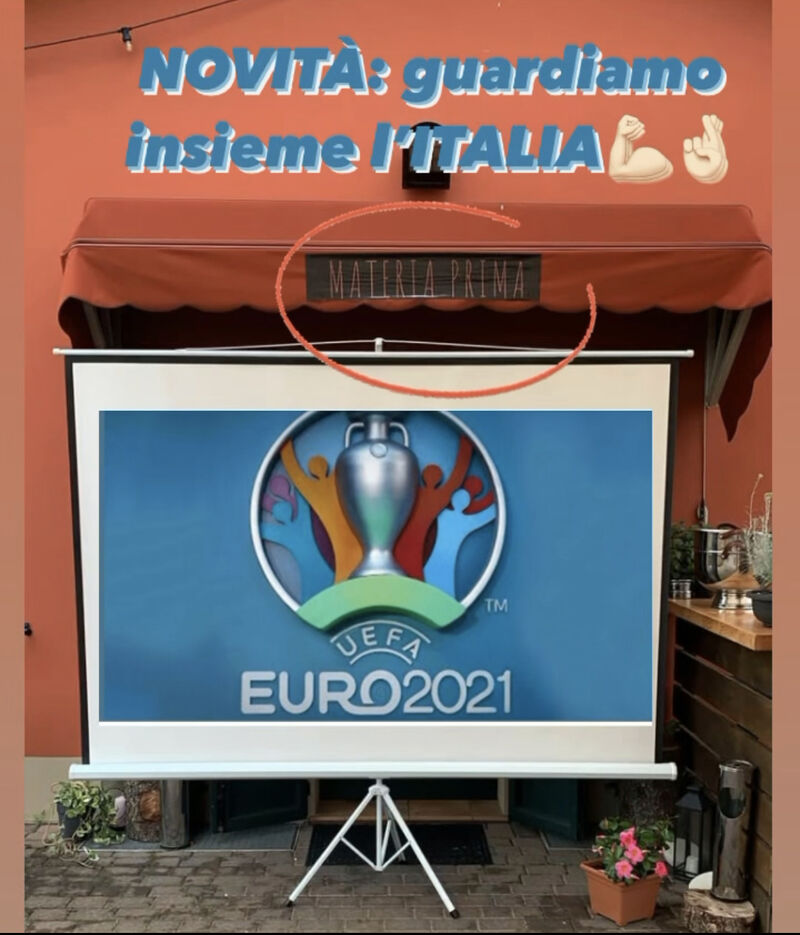Mega Schermo per vedere l’Italia INSIEME💪🏻🇮🇹❤️