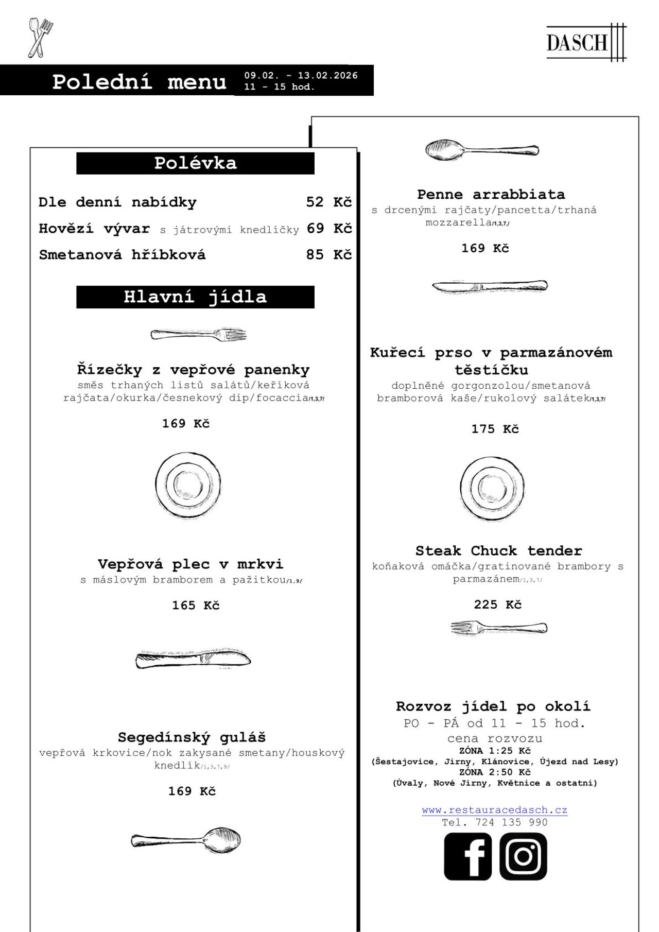 Polední menu