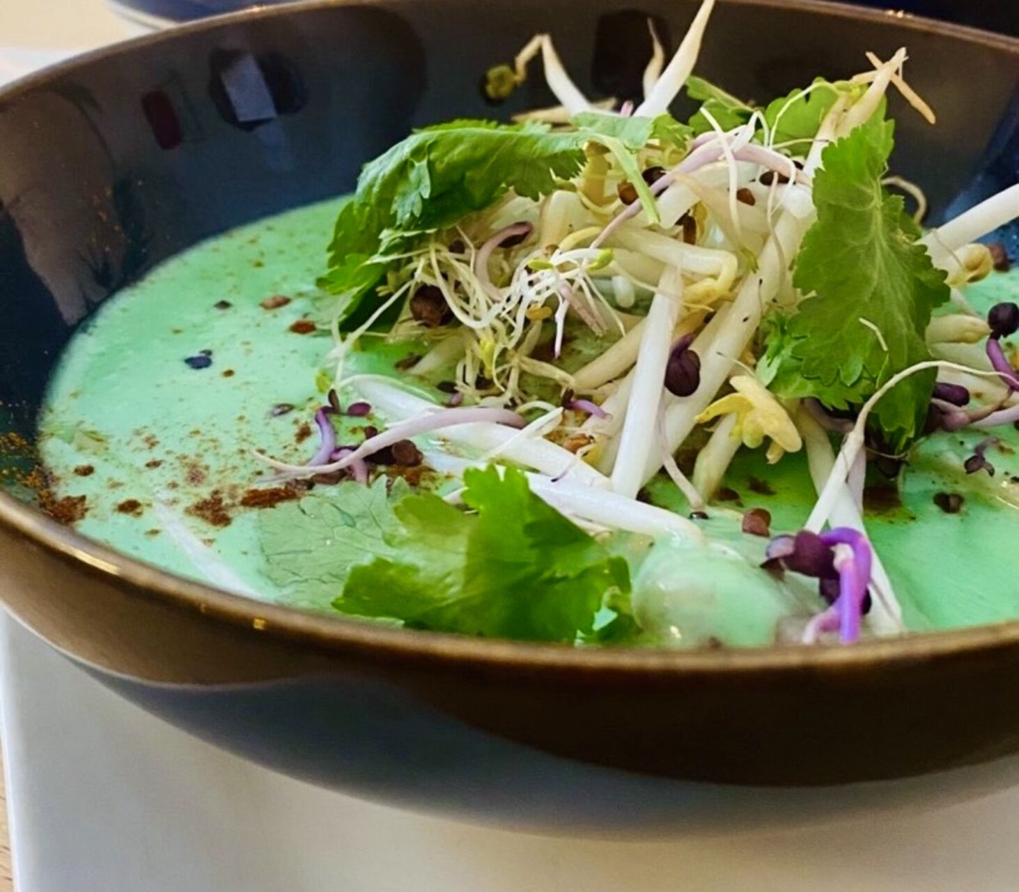 Le cabillaud Coco-Curry vert Thaï