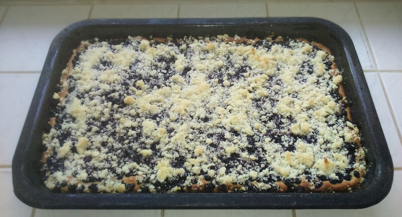 Borůvkový koláć jako od maminky…