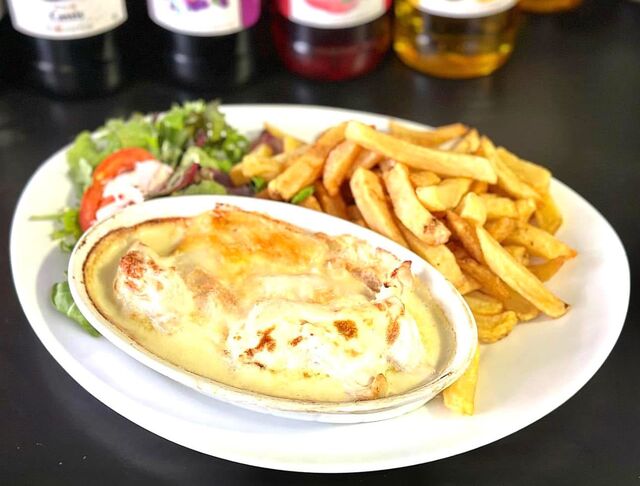 Poulet gratiné au maroilles 