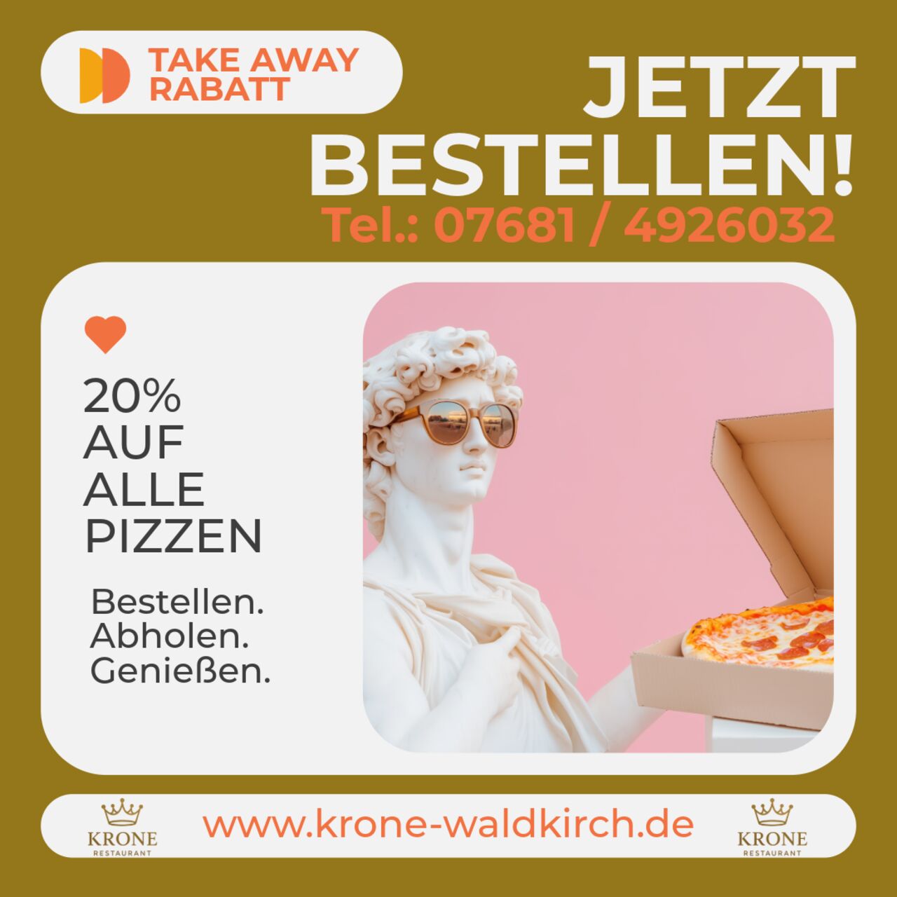 TAKE AWAY DEAL BY KRONE