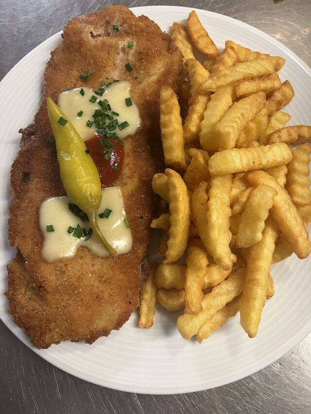 Pizza-Schnitzel