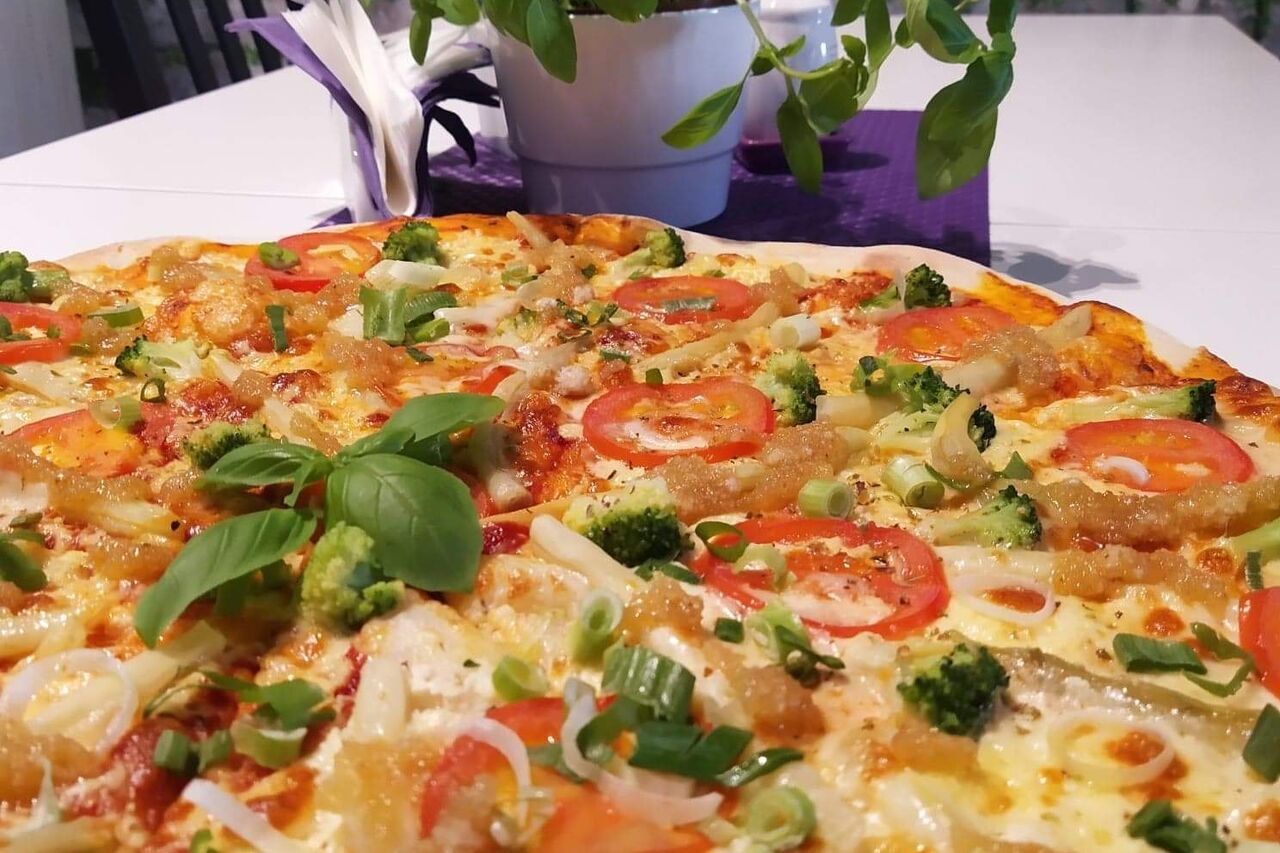 Pizza przyrządzana od podstaw...❤